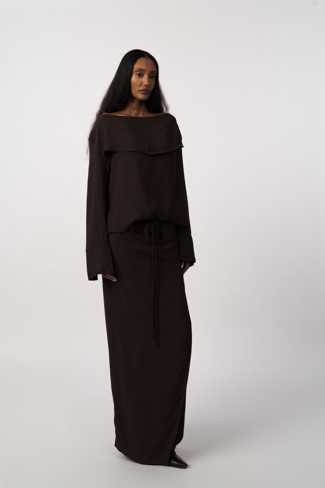 Carregar imagem no visualizador da galeria, Charlotte Top - Brown