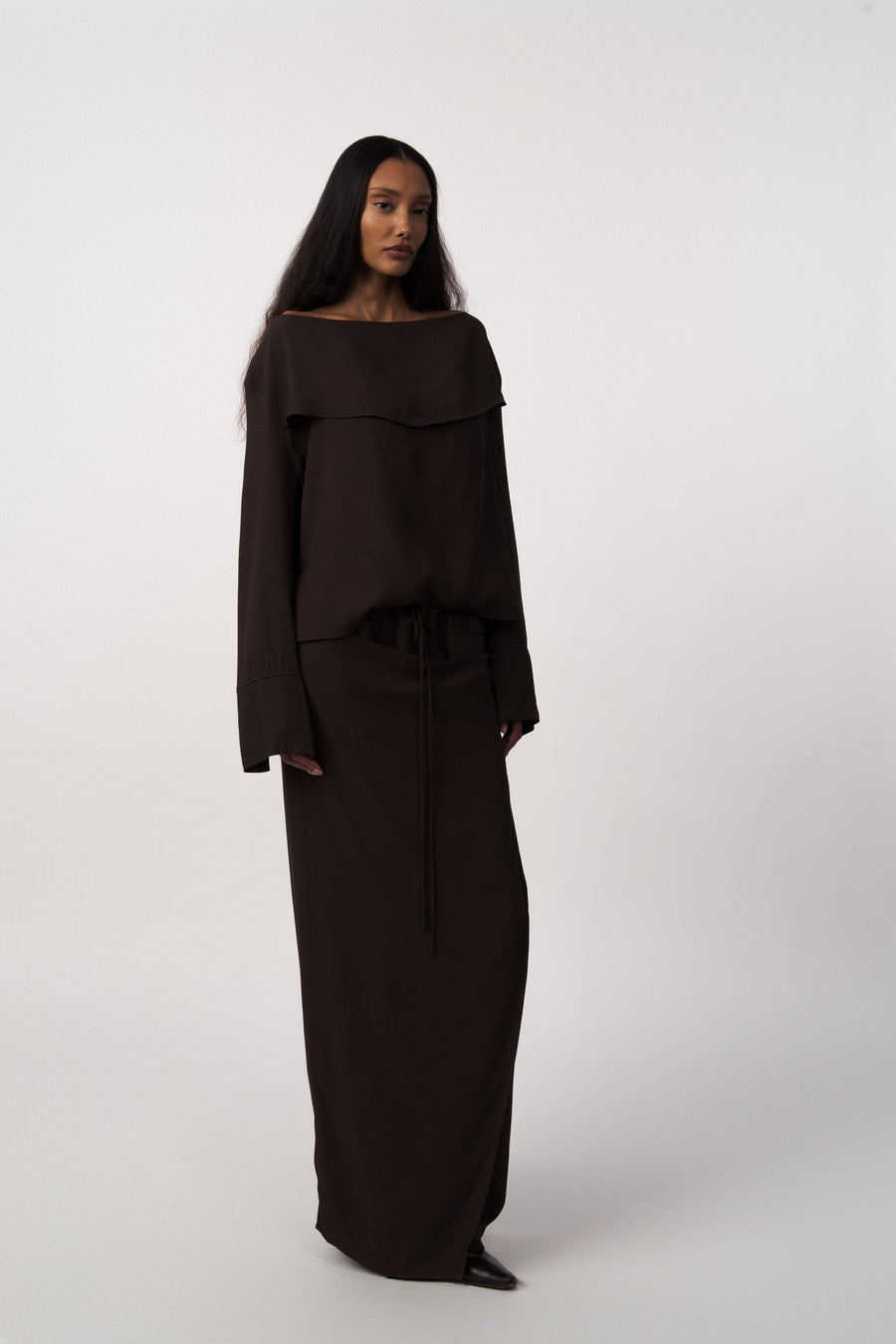 Carregar imagem no visualizador da galeria, Charlotte Top - Brown