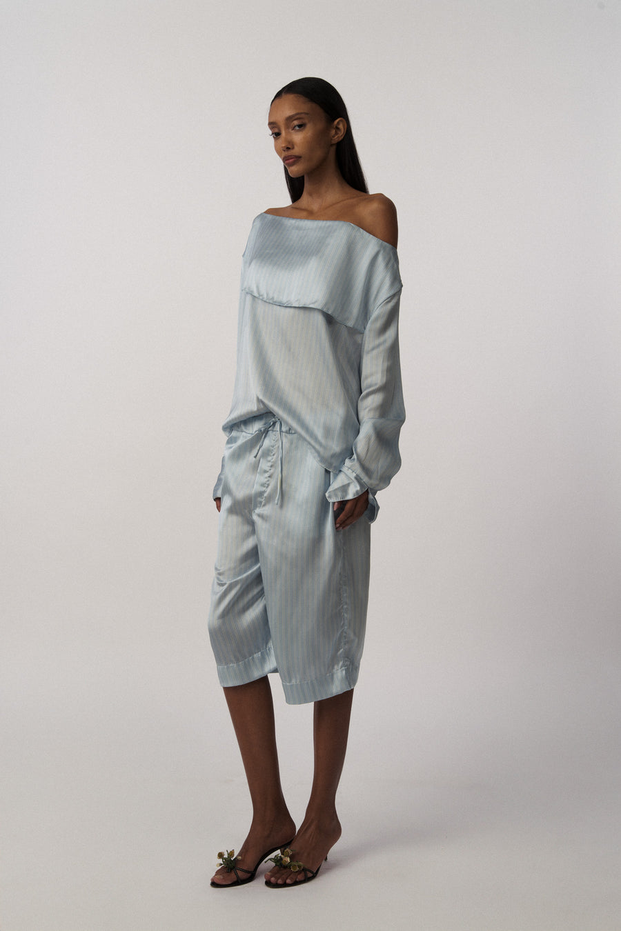 Carregar imagem no visualizador da galeria, Charlotte Top - Recycled Satin