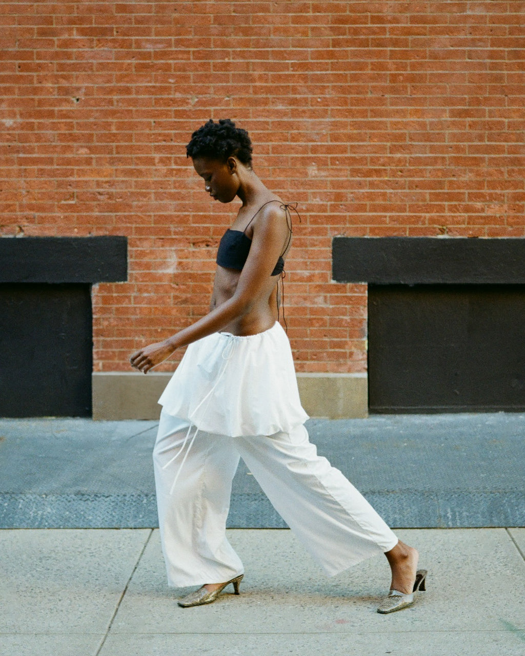 Rose Skirt - White