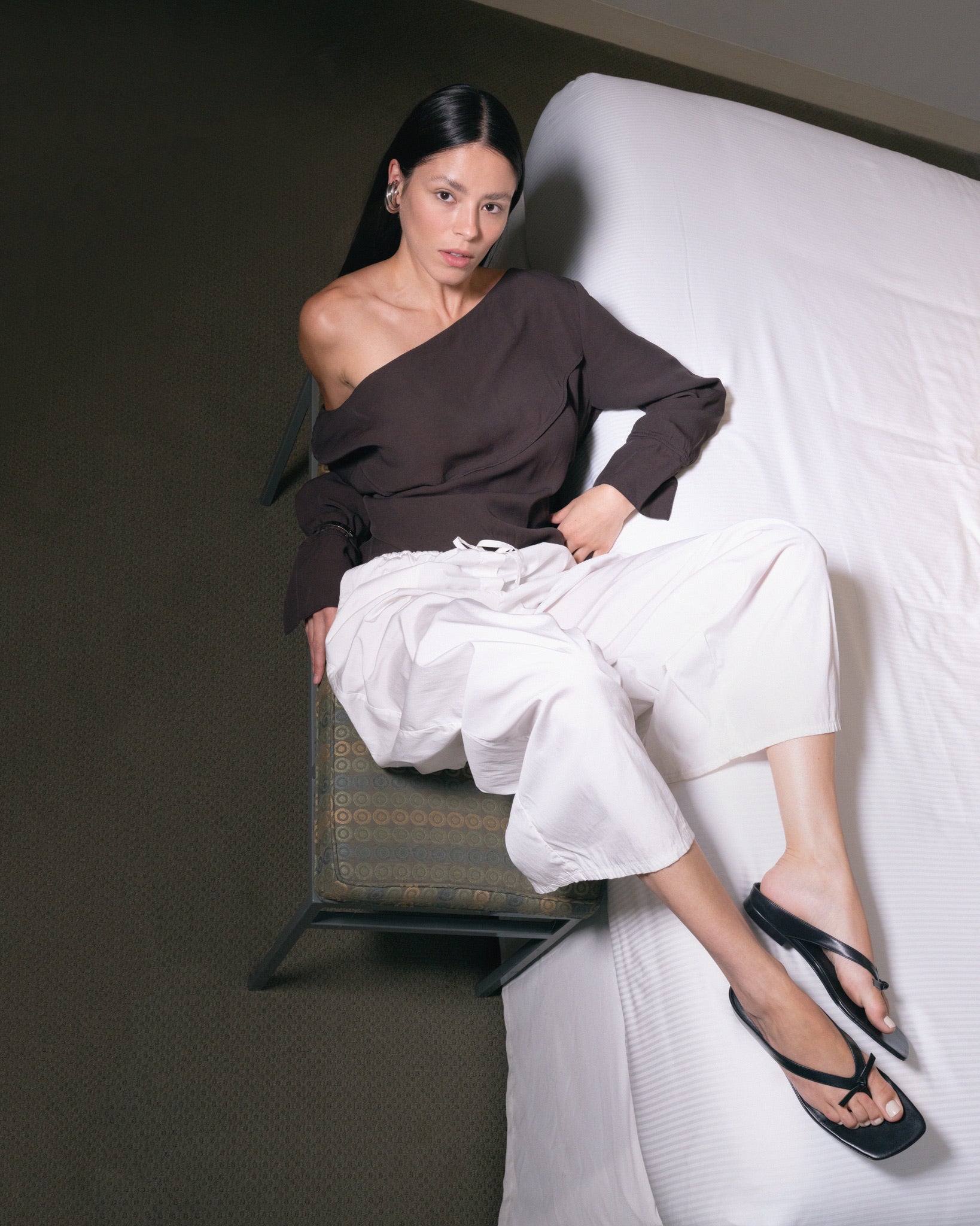 Charlotte Top - Brown