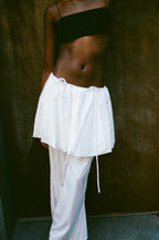 Rose Skirt - White