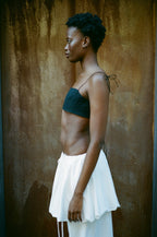 Rose Skirt - White