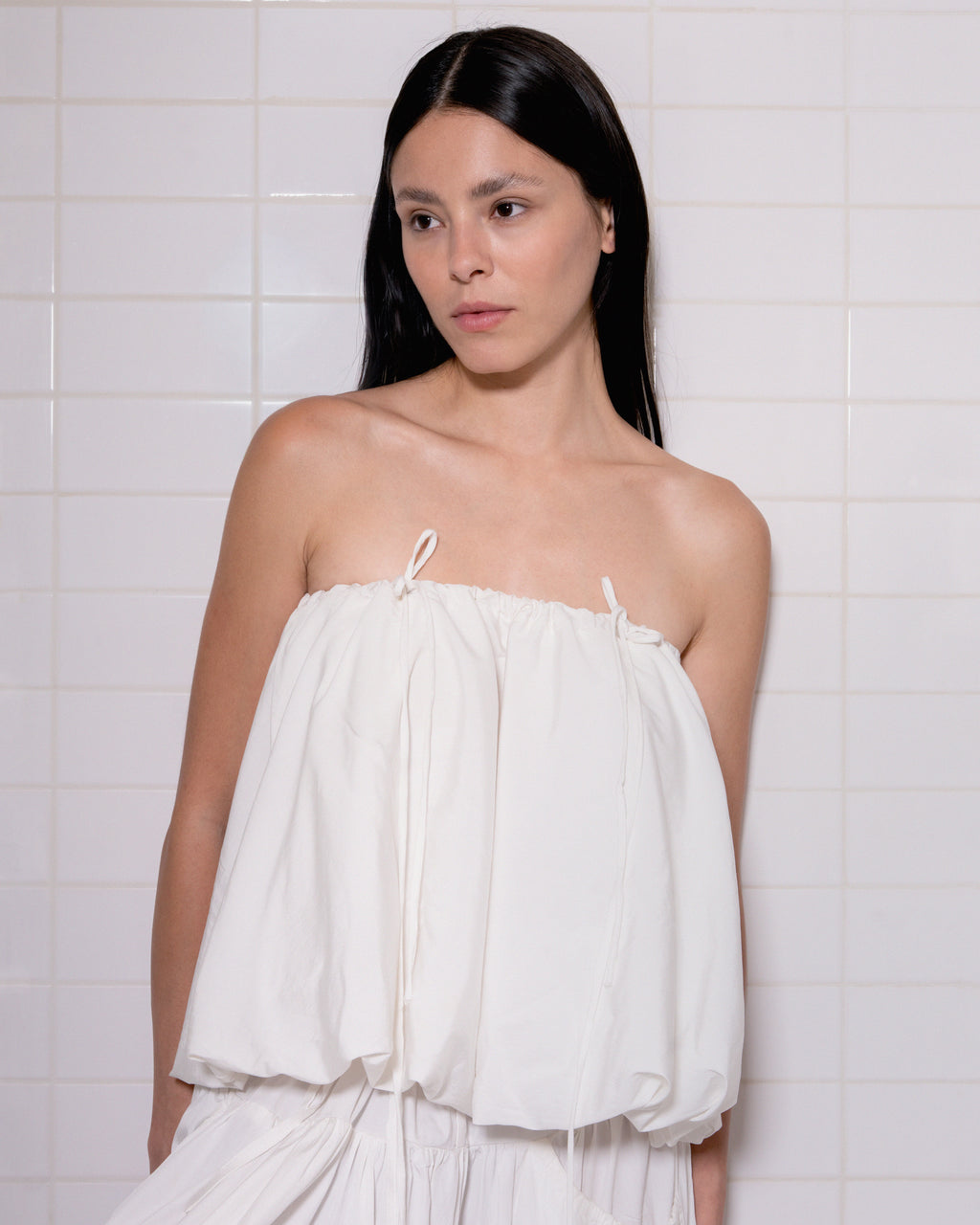 Rose Skirt - White