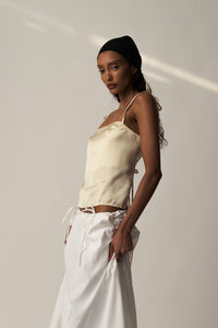 LA Ivy Top - Recycled Satin
