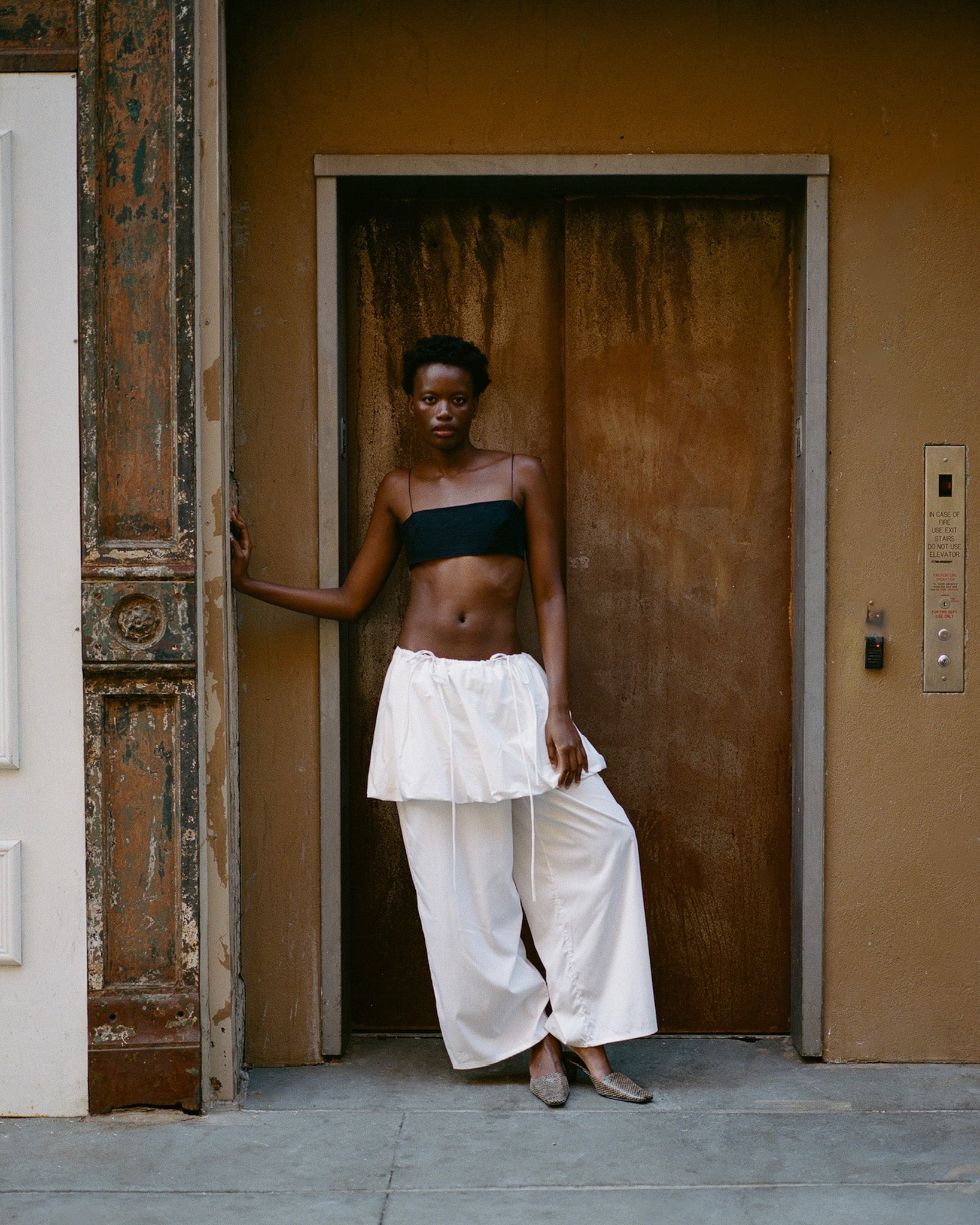 Camille Pants - White