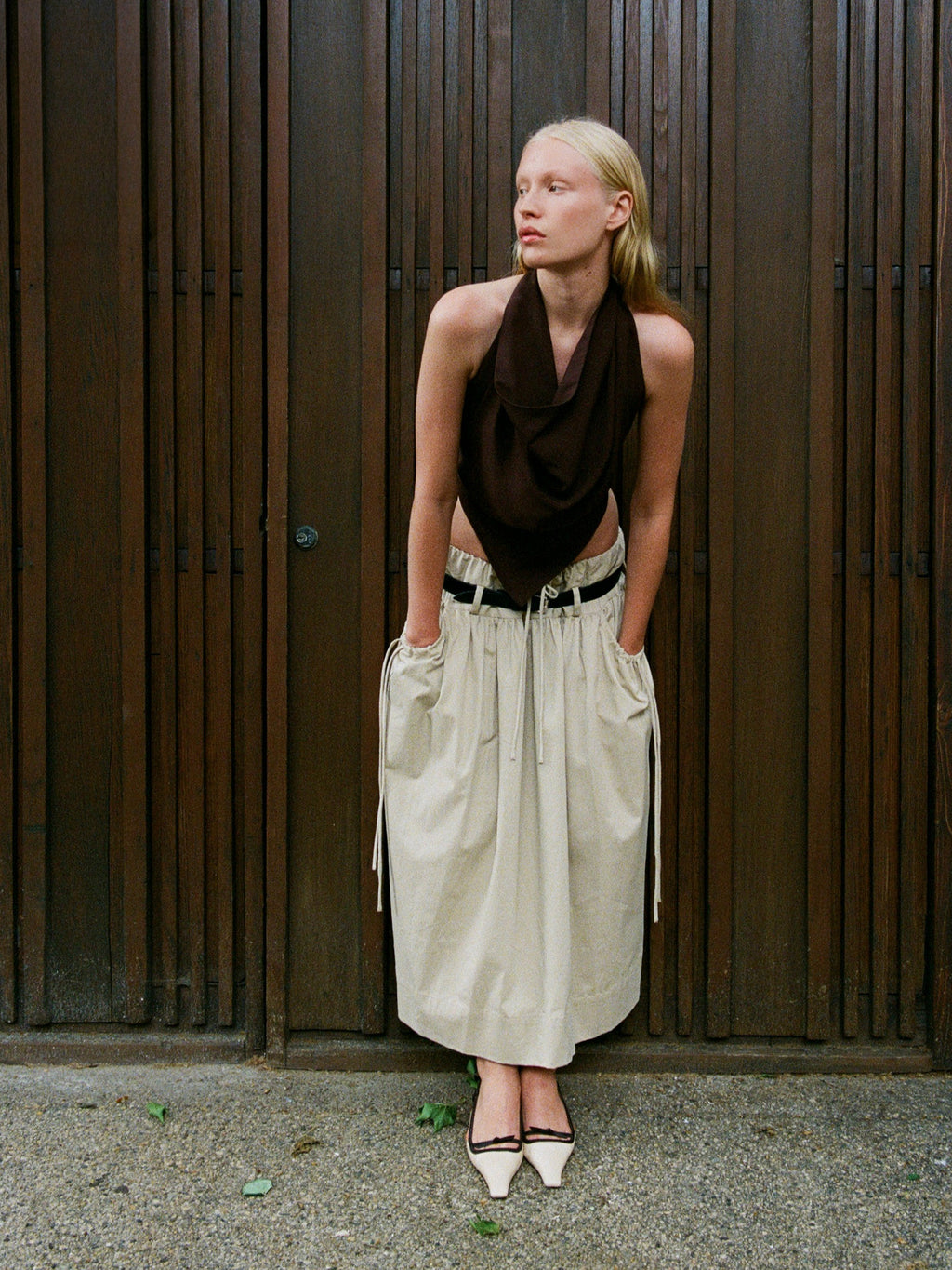 Celina Skirt - Tan