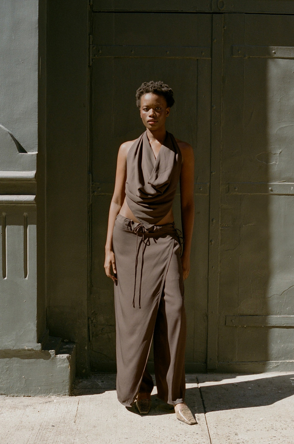 Audrey - Skirt Trouser Brown