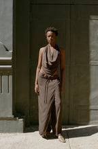 Audrey - Skirt Trouser Brown