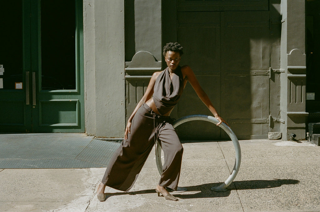 Audrey - Skirt Trouser Brown