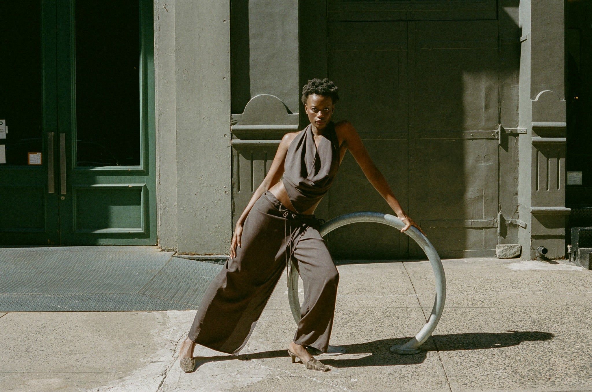 Audrey - Skirt Trouser Brown