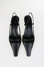 Mary Pump Black Leather