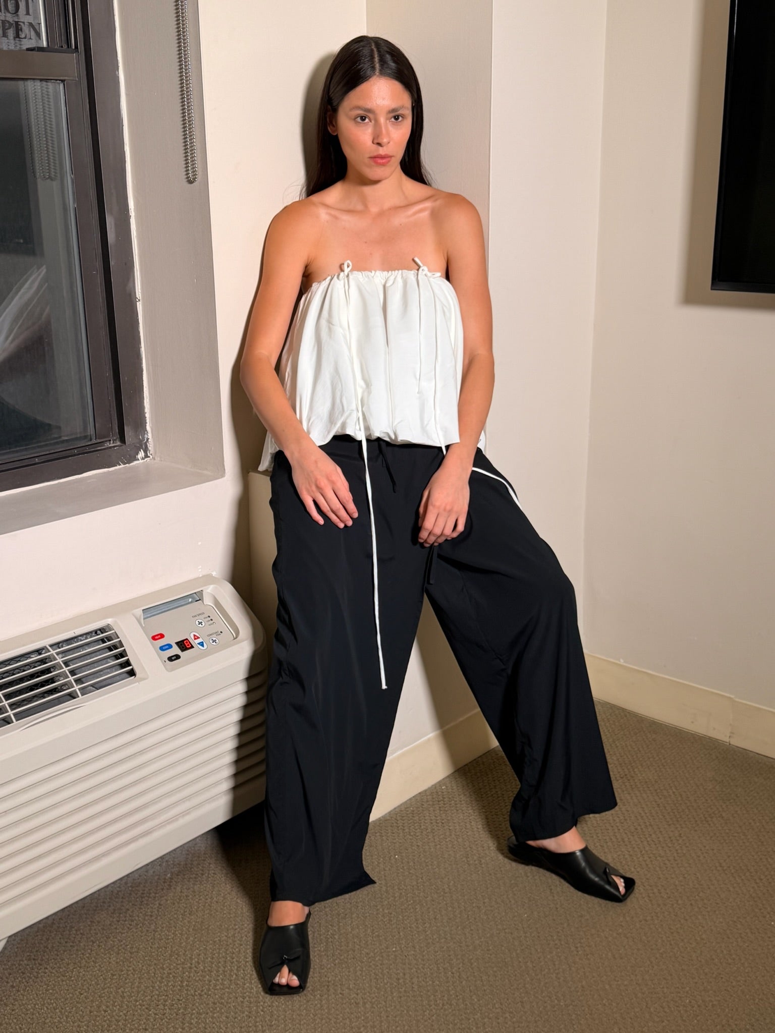 Audrey - Skirt Trouser Black