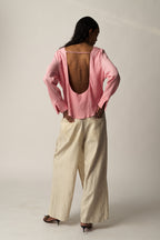 Audrey - Skirt Trouser Linho Natural - Limited Edition