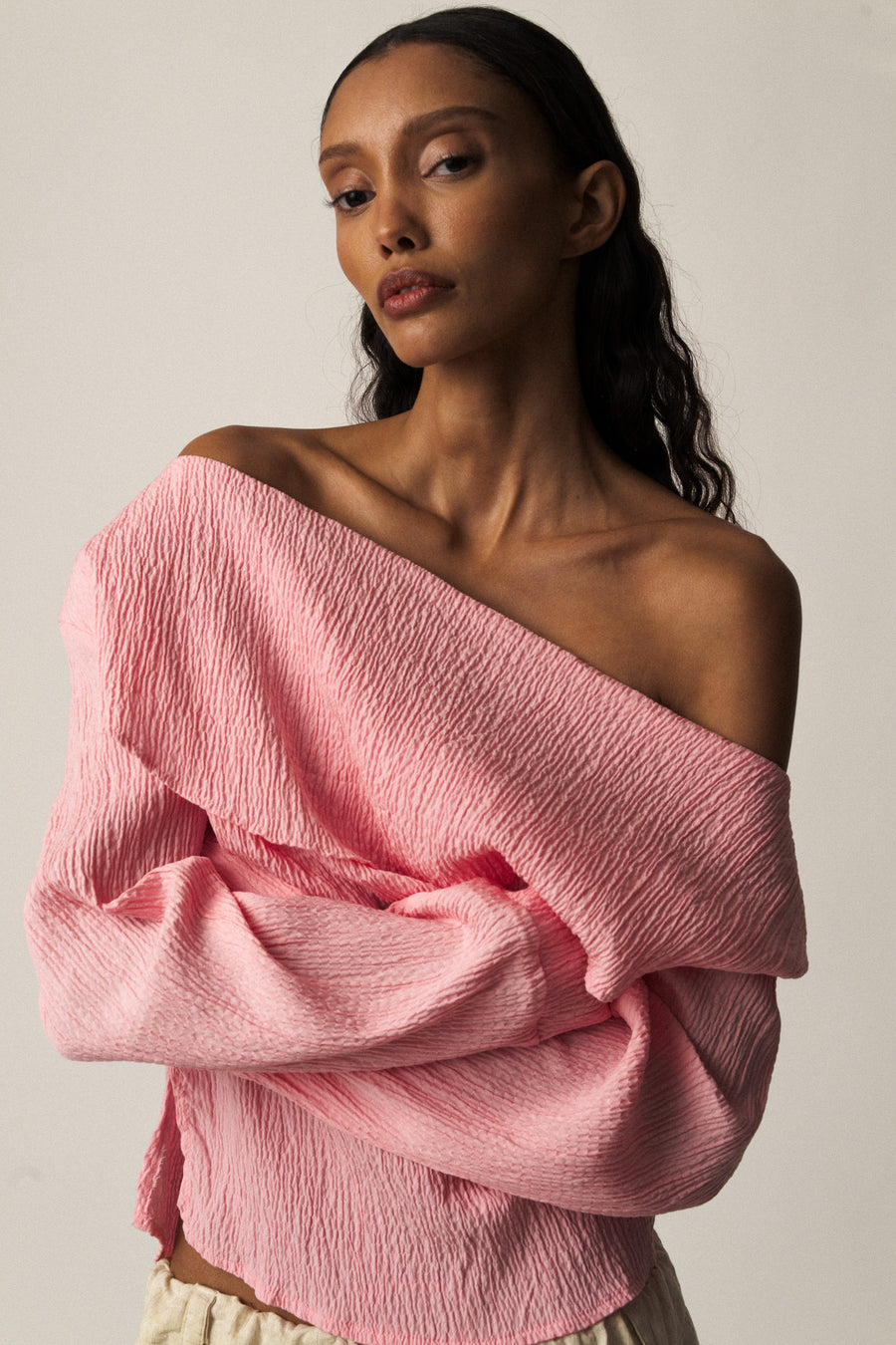 Carregar imagem no visualizador da galeria, LA Charlotte Top Pink - Limited Edition

