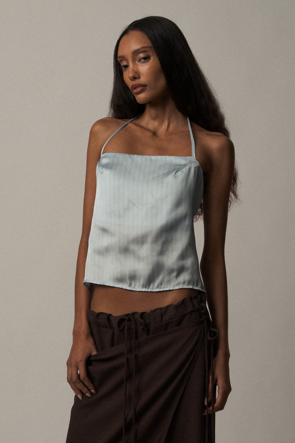 Ivy Top - Recycled Satin