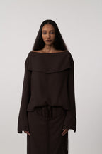 Charlotte Top - Brown