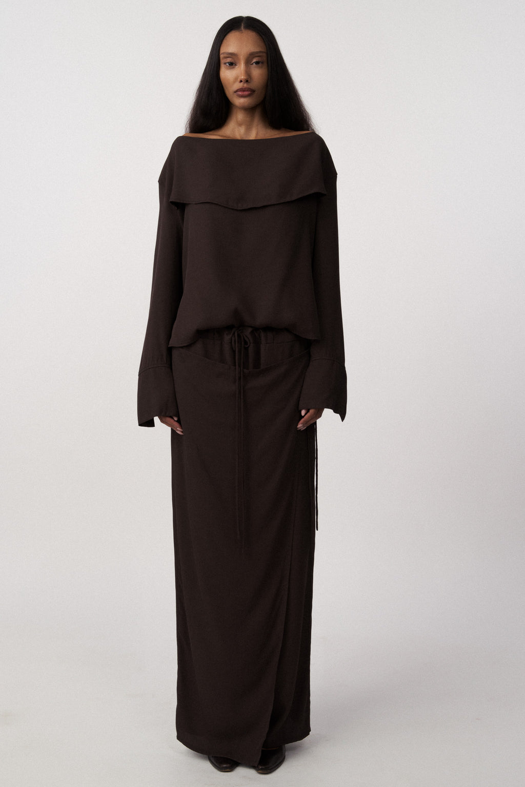 Audrey - Skirt Trouser Brown