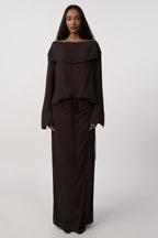 Charlotte Top - Brown