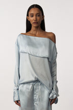 Charlotte Top - Recycled Satin