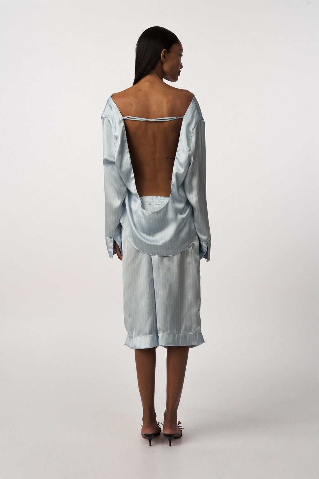 Charlotte Top - Recycled Satin