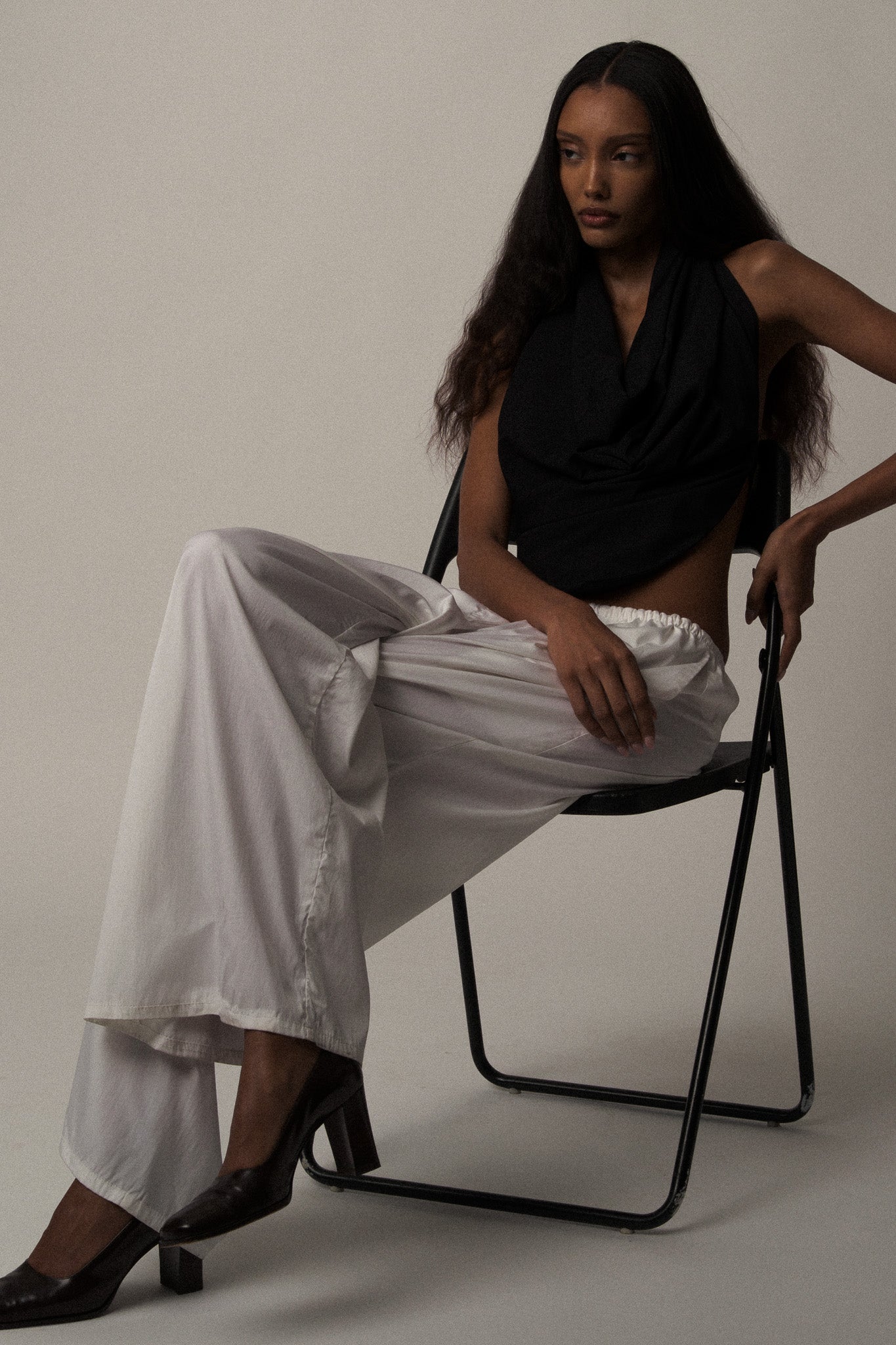 LA Camille Pants - White