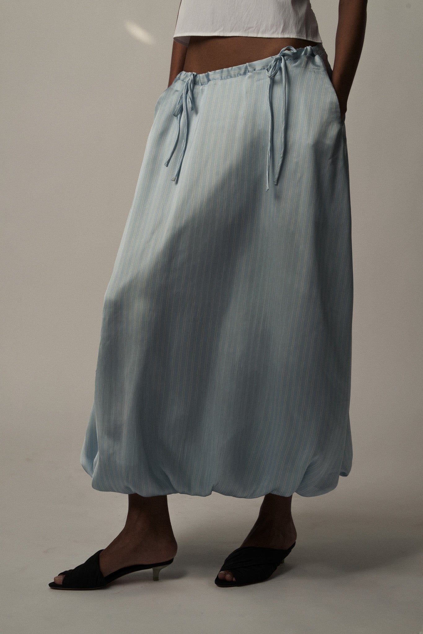 Chloe Skirt - Recycled satin