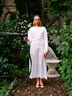 Ava Dress - White