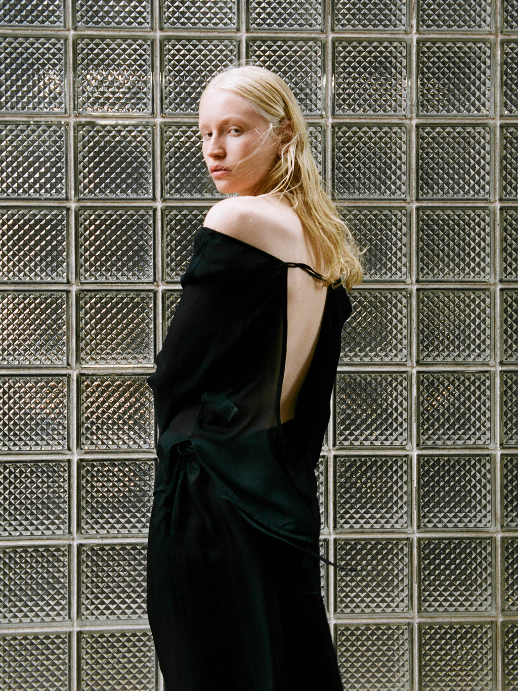 Charlotte Top - Black with Transparency