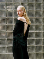 Charlotte Top - Black with Transparency